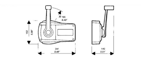 COMANDO MONOLEVA B90